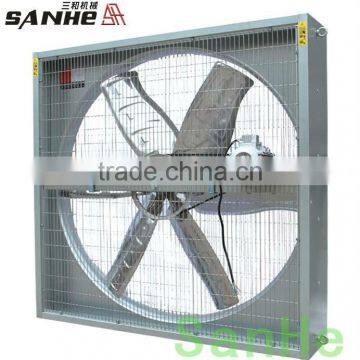 double sides net hanging exhaust fan with Mitsubishi belt