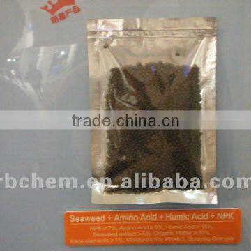 Seaweed fertilizer root promoter growth regulator