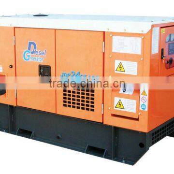 silent type 12kva 2-cylinder gasoline generador set