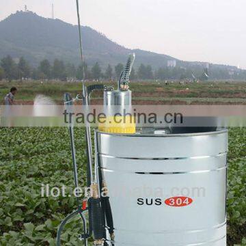 Stainless steel agricultural tractor pesticide sprayer