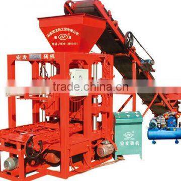 QTJ4-26 small semi-automatic brick machine