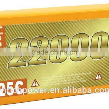 16000mAh 22.2V 15C 6S1P Multirotor UAV RC Lipo Battery Pack