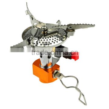 2016 Portable Electronic Ignition Mini Picnic Butane Propane Gas Burner Camping Stove,