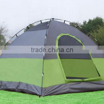 Customize Color Size Factory 4 Person 2 Layer Polyester Outdoor Camping Beach Tent