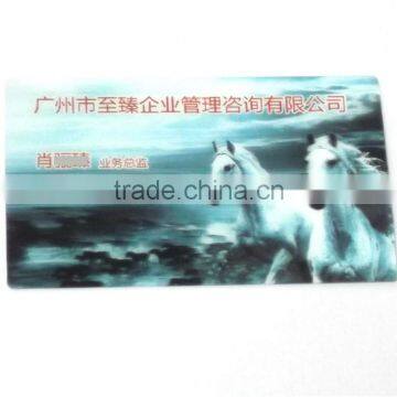 3d hogram business card, 3D id card made in china,shenzhen