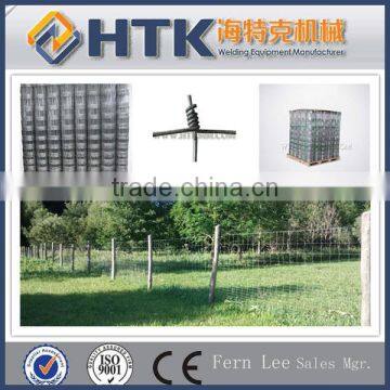 Hebei HTK Sheep Farm Fencing Wire Making Machine photo-2