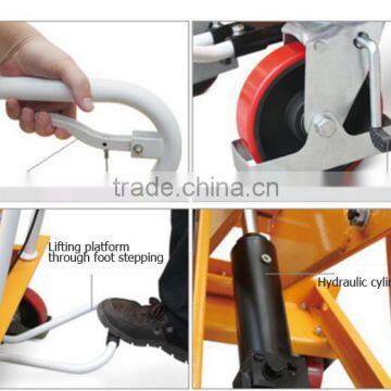 Economical Portable Mobile Foot Lifting Scissor Aerial Lift Table photo-5