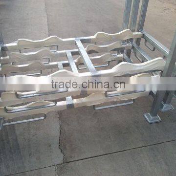 300L customized seismic barrel safe rack