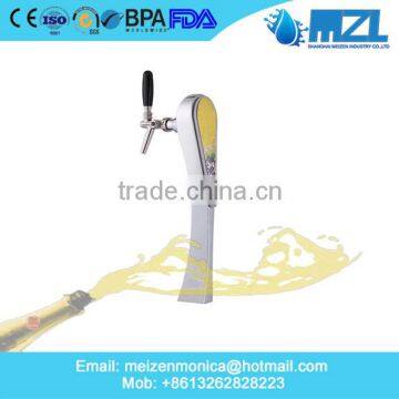 China Manufacturer Unique Style Polished Brass Beer Tower Dispenser for Hotel photo-2