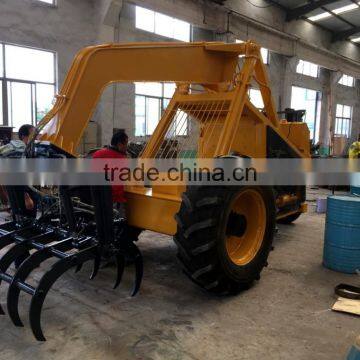 360 Degrees Rotation Wood Loader/front End Sugarcane Machine photo-4
