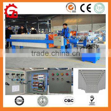 High Pressure Program Controlled Membrane Biological Sludge Filter Press photo-4