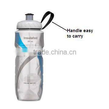 Insulated Water Bottle (650ml 22 Oz) - 100% BPA-Free Water Bottle photo-2