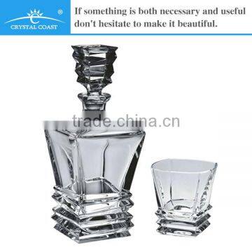 bulk shaped decorative glass bottle for liquor