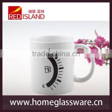 new creative color changing decoration ceramic mug