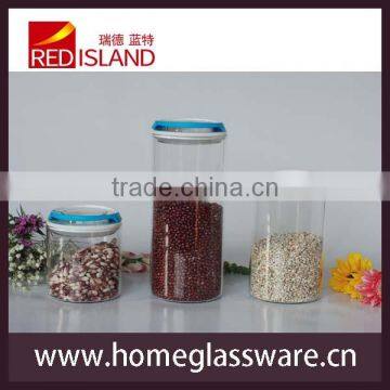 High heat-resistant food glass sealed storage jar