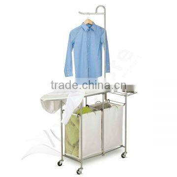 laundry cart, laundry hamper