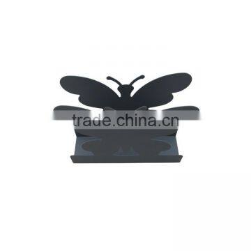 Metal Car House Office Basic Butterfly Design Tissue Box Holder photo-4