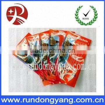 2016 Custom Printed Wet Tissue Wipes Packaging Bag