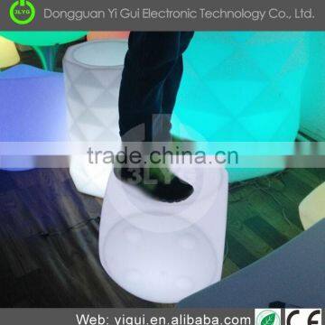 Bluetooth Remote Control Color Changing Led Globe for Outdoor Cube Stool photo-6