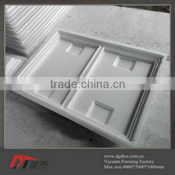 OEM Vacuum forming house plastic plastic cover