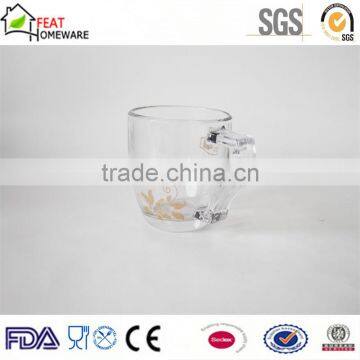 Good Quality Wholesale Double Wall Glass Coffee Tea Mug Cup photo-3