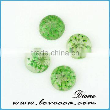 Unique Resin Crafts Real Pressed Flowers Necklace Pendant for Womens photo-6