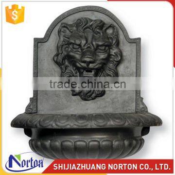 Used for garden marble lion wall water fountain NTMF-024LI