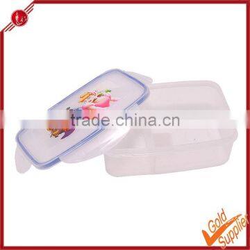 Big airtight/decorative plastic food container