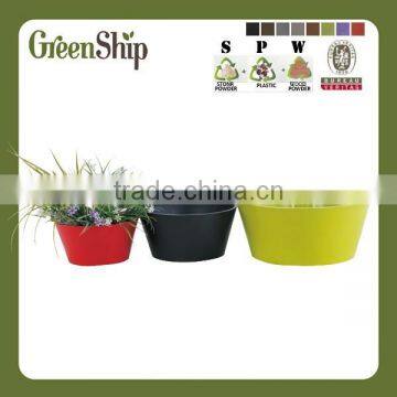 Bright Color Plastic Flower Pot
