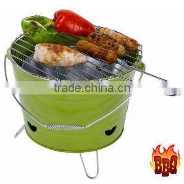 BBQ Bucket Charcoal Grill / Indoor or Outdoor Charcoal Bbq Grill Bucket photo-3