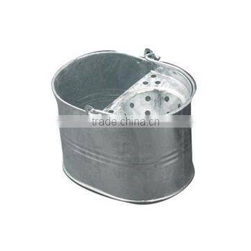 Galvanized steel plate Cleaning PAIL mop Bucket