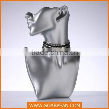 Elegant Necklace Fiberglass Mannequin for Jewelry Display Stand photo-2
