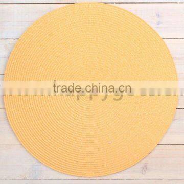 pp round placemat/table mat/place mat