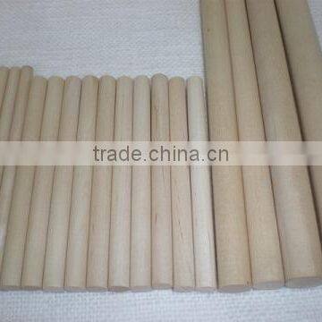 2012 hot sale round wooden stick