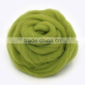 2017 Wholesale Cheap Merino 100% Wool Roving for Felting DIY Material photo-5