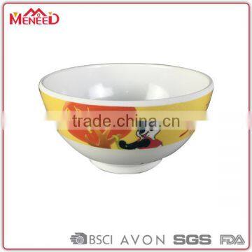 Safety Lion & Panda Printing 4.5" Children Insulated Bowls for Hot Foods photo-2