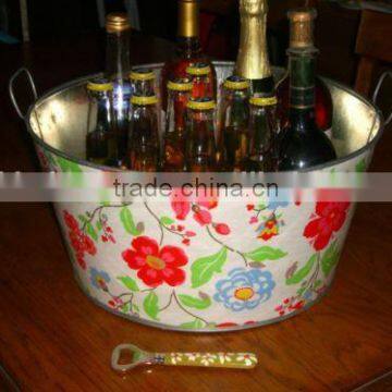 Full Color Printing Ice Bucket Beer Bucket