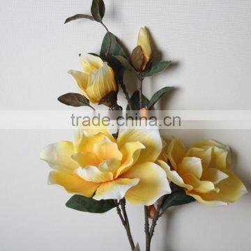 Elegant Decorative Artificial Magnolia Flower for Wholesale Direct Selling photo-4