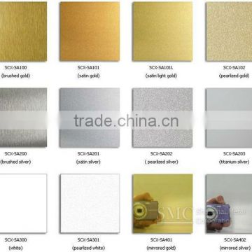 sublimation print aluminum (Sublimation Aluminum Thickness: 0.45mm-0.65mm Color: white, silver, gold, etc. )