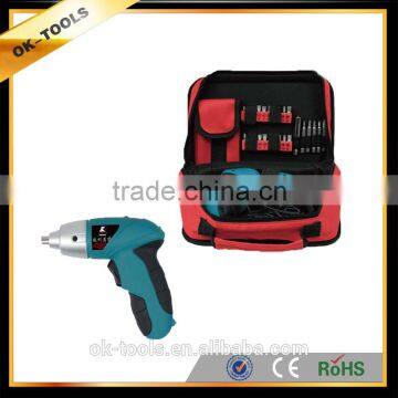 OK-Tools China Manufacturer Cordless Screwdriver package tool set