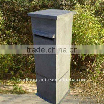 blue limestone letterbox