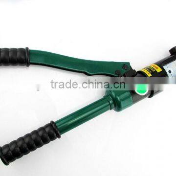 Hydraulic crimping pliers for cable and terminal