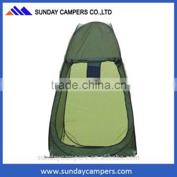 New products camping equipment mesh fabric double toilet shower tent for sale