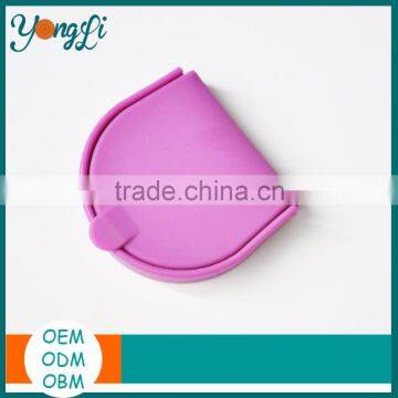 Hot Sales Candy Color Soft Silicone Coin Purse photo-3
