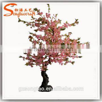 Plastic Artificial Indoor Cherry Blossom Tree With Artificial Flowers Cherry Blossom Exported to Cnada photo-2