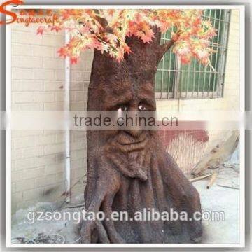 Formative Arts Decorative Natural Tree Trunk , Famous With Hallween Day for Sale photo-5