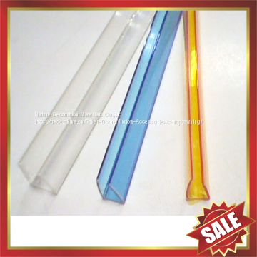 U polycarbonate cover,cap,profile