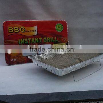 disposable instant bbq grill