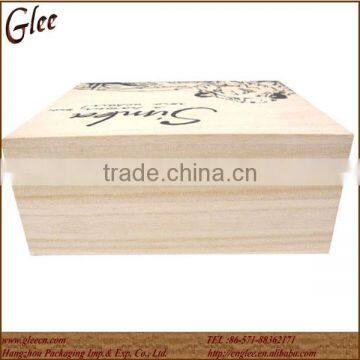 Fancy Empty Wholesale Wooden Tea Packaging Box photo-3