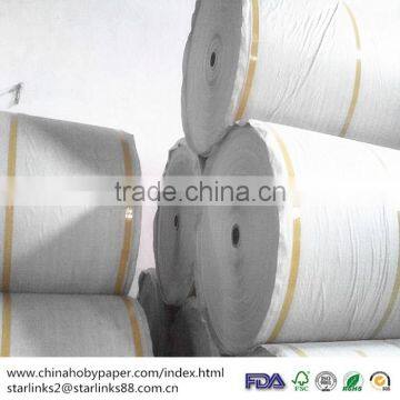 High Printing Quality 100% Recycled 55g White Newsprint Paper Price photo-2